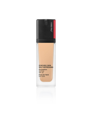 Shiseido Synchro Skin Self-Refreshing Foundation дълготраен фон дьо тен SPF 30 цвят 260 Cashmere 30 мл.