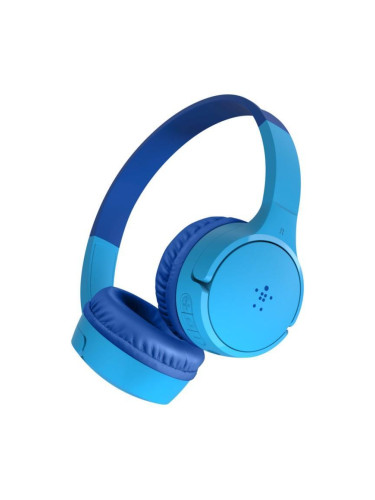 Безжични Слушалки детски Belkin SOUNDFORM Mini Wireless On-Ear, Blue
