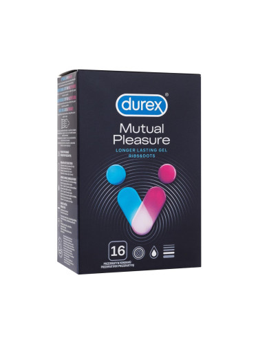 Durex Mutual Pleasure Презерватив за мъже Комплект увредена кутия