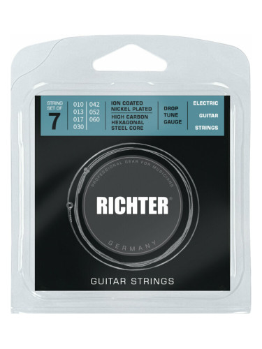 Richter Ion Coated Electric Guitar Strings 7 - 010-060