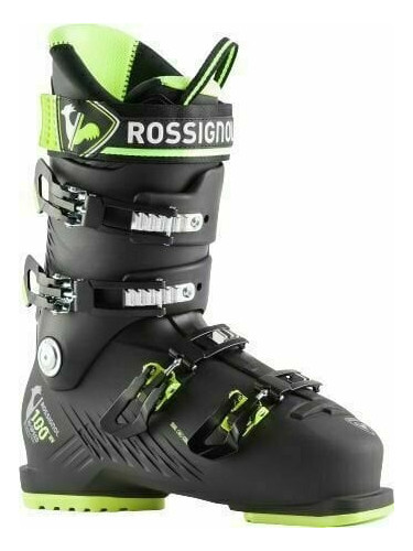 Rossignol Hi-Speed 100 HV Black/Yellow 28,5 Обувки за ски спускане
