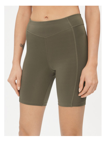 Reebok Спортни шорти Yoga Performance IM4041 Зелен Tight Fit