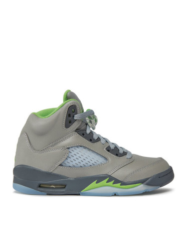 Nike Обувки за баскетбол Air Jordan 5 Retro (GS) DQ3734 003 Сив