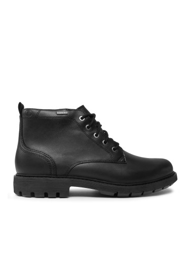 Зимни обувки Clarks Batcombe Mix Ggtx Gore-Tex 261734277 Black Leather