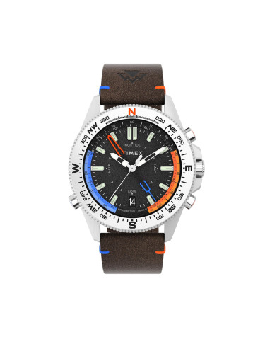 Часовник Timex Expedition North Tide-Temp-Compass TW2V64400 Кафяв