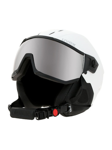 Скиорска каска Uvex Instinct visor 5662605005 Бял