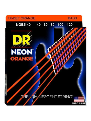 DR Strings NOB5-40 Струни за 5-струнна бас китара