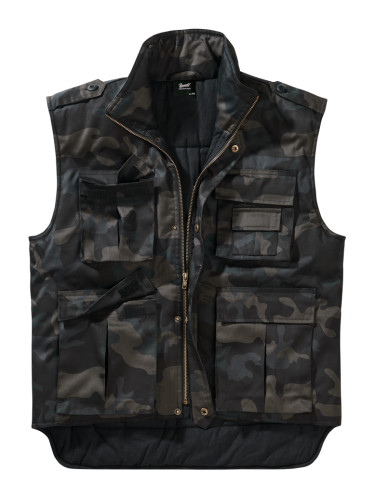 Ловна жилетка в тъмен камуфлаж Brandit Ranger Vest