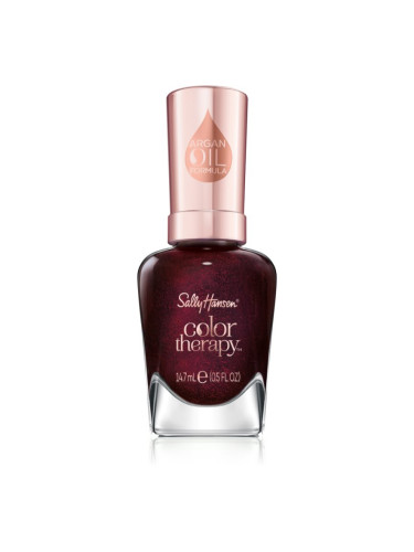 Sally Hansen Color Therapy подхранващ лак за нокти цвят 373 Nothing To Wine About 14.7 мл.