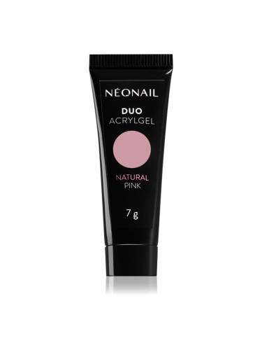 NEONAIL Duo Acrylgel Natural Pink гел за гел и акрилни нокти цвят Natural Pink 7 гр.