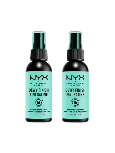 Пакет с отстъпка Фиксатор за грим NYX Professional Makeup Dewy Finish