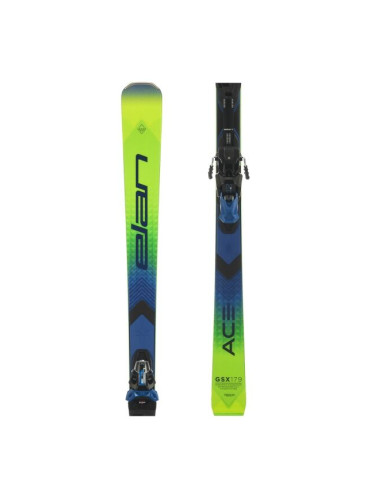 Elan ACE GSX FX + EMX12.0 GW Ски за ски спускане, светло-зелено, размер