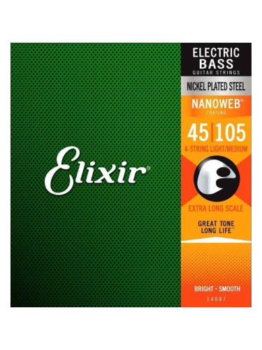 Elixir 14087 Bass Nanoweb