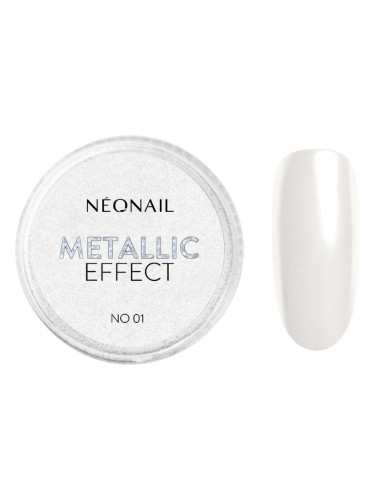 NEONAIL Metallic Effect блестящ прашец за нокти цвят 01 1 гр.