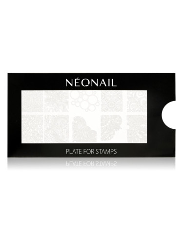 NEONAIL Stamping Plate шаблони за нокти тип 01 1 бр.