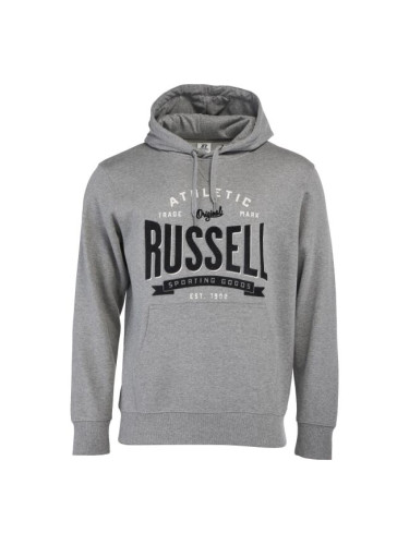 Russell Athletic SWEATSHIRT M Мъжки суитшърт, сиво, размер