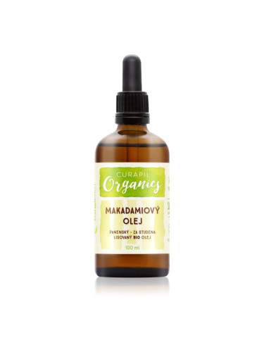 Curapil Organics Macadamia oil олио с био качество 100 мл.
