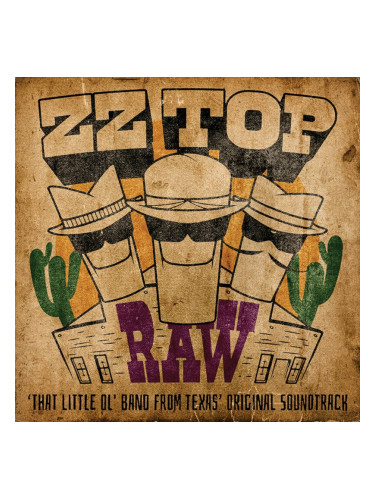 ZZ Top - Raw (‘That Little Ol' Band From Texas’ Original Soundtrack) (Indies) (Tangerine Coloured) (LP)