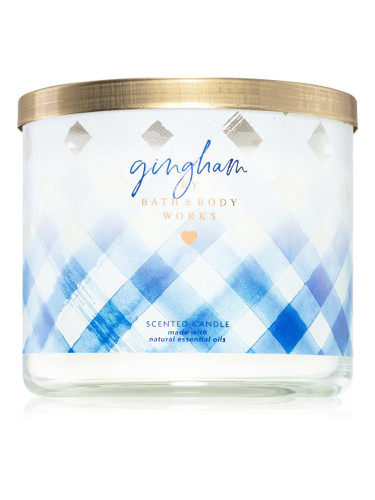 Bath & Body Works Gingham ароматна свещ 411 гр.