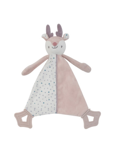 Petite&Mars Cuddle Cloth with Teether играчка за заспиване с гризалка Deer Suzi 1 бр.