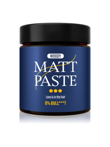 Steve's Hair Paste Medium стилизираща паста за мъже Woody 90 гр.