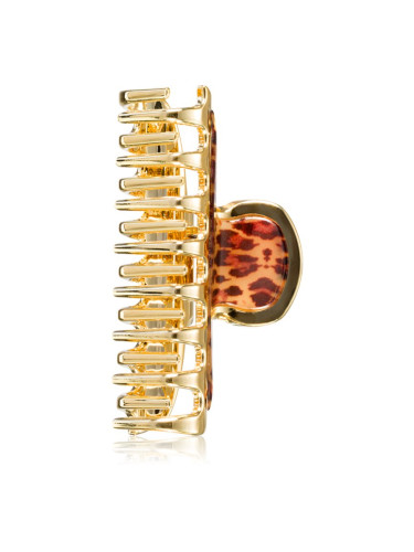 Janeke Hair-Clip Leopard щипка за коса 7x2,6 cm 1 бр.