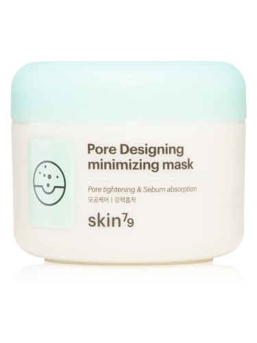 Skin79 Pore Designing минерална почистваща маска с глина за стягане на порите 100 мл.