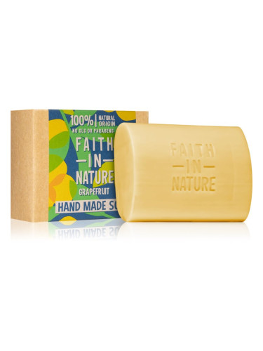 Faith In Nature Hand Made Soap Grapefruit естествен твърд сапун 100 гр.