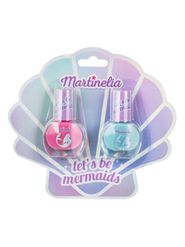 Martinelia Let´s be Mermaid Nail Duo комплект лак за нокти за деца 2x4 мл.