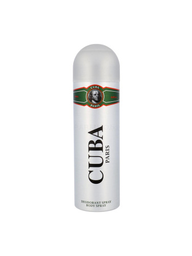 Cuba Green Дезодорант за мъже 200 ml