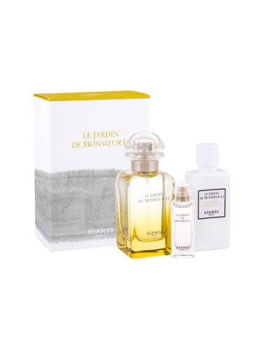 Hermes Le Jardin de Monsieur Li Подаръчен комплект EDT 50 ml + лосион за тяло 40 ml + EDT 7,5 ml