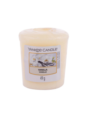Yankee Candle Vanilla Ароматна свещ 49 гр