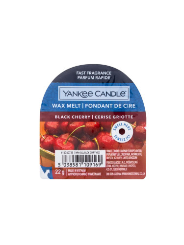 Yankee Candle Black Cherry Ароматен восък 22 гр
