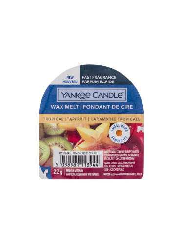 Yankee Candle Tropical Starfruit Ароматен восък 22 g