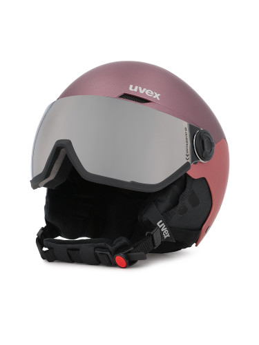 Скиорска каска Uvex Wanted visor 5662627005 Розов