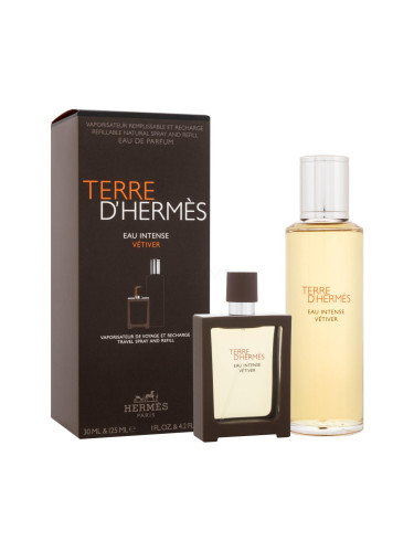 Hermes Terre d´Hermès Eau Intense Vétiver Подаръчен комплект EDP 30 ml + EDP пълнител 125 ml