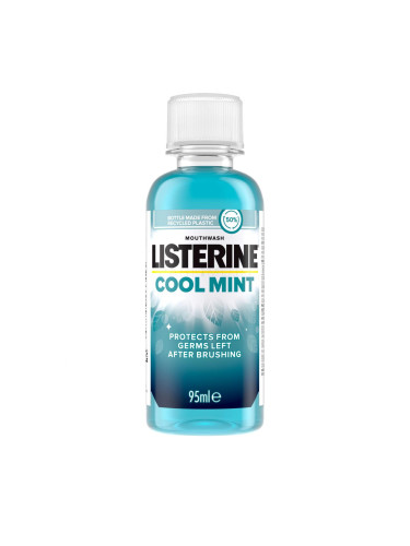 Listerine Cool Mint Mouthwash Вода за уста 95 ml