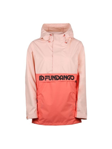 FUNDANGO BETULA LOGO ANORAK Дамско яке за преходните сезони, цвят сьомга, размер