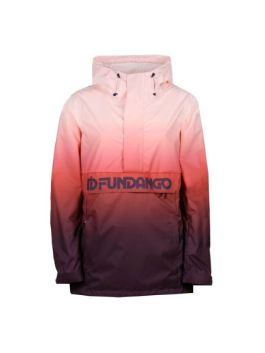 FUNDANGO BETULA LOGO ANORAK Дамско яке за преходните сезони, винен, размер