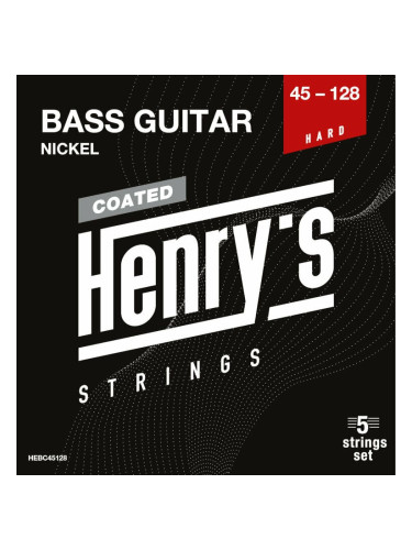 Henry's Coated Nickel 45-128 Струни за бас китара