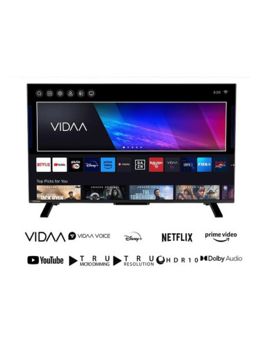 Телевизор Toshiba 40LV2E63DG FULL HD SMART TV VIDAA , 101 см, 1920x1080 FULL HD , 40 inch, LED , Sma