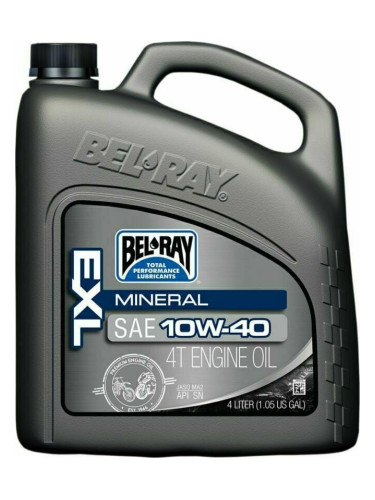 Bel-Ray EXL Mineral 4T 10W-40 4L Моторно масло