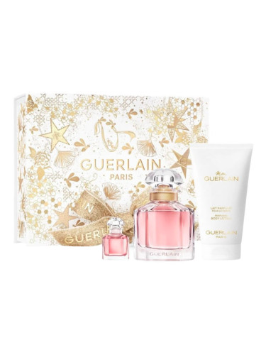 Guerlain Mon Guerlain Дамски комплект EDP Парфюм 50 ml Балсам за тяло 75 ml mini EDP Парфюм 5 ml