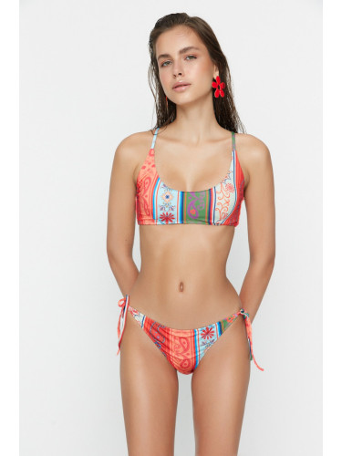 Дамски бански. Долна част. Trendyol Ethnic Patterned