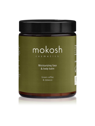 Mokosh Green Coffee & Tobacco хидратиращо мляко за тяло 180 мл.