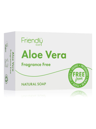 Friendly Soap Natural Soap Aloe Vera натурален сапун 95 гр.