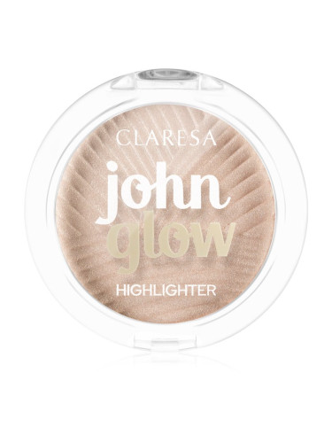 Claresa John Glow компактна озаряваща пудра цвят 02 8 гр.