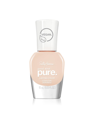 Sally Hansen Good. Kind. Pure. дълготраен лак за нокти със стягащ ефект цвят Flour Power 10 мл.