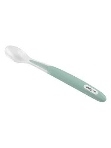 BabyOno Be Active Soft Spoon лъжичка Mint 6 m+ 1 бр.