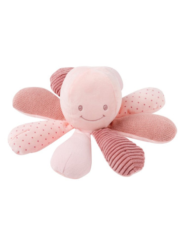 NATTOU Activity Cuddly Octopus плюшена играчка Lapidou Pink 1 бр.